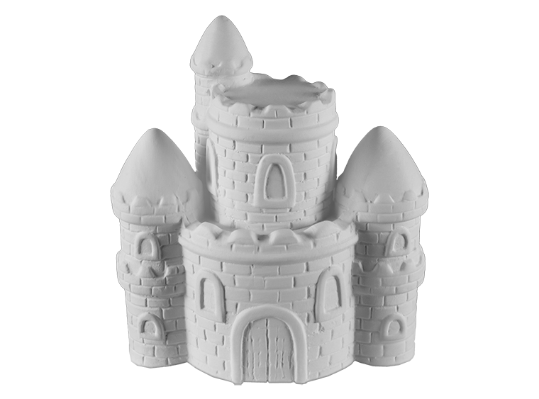 Bisque Sand Castle Bank (Case of 4)
