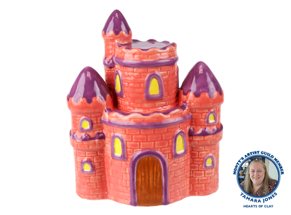 Bisque Sand Castle Bank (Case of 4)