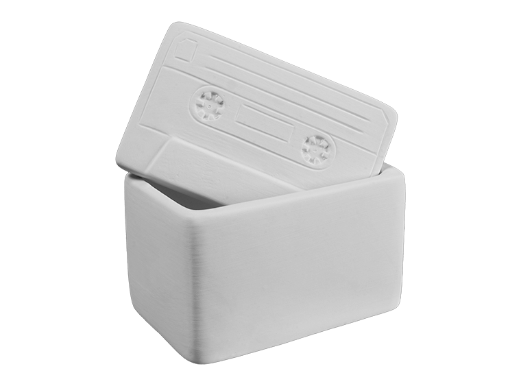 Bisque Cassette Box (Case of 4)