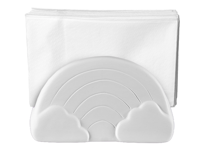Bisque Rainbow Napkin Holder (Case of 6)