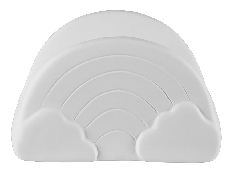 Bisque Rainbow Napkin Holder (Case of 6)