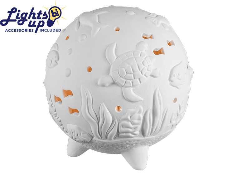 Bisque Under The Sea Luminary (Case of 1)