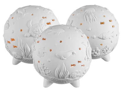 Bisque Under The Sea Luminary (Case of 1)