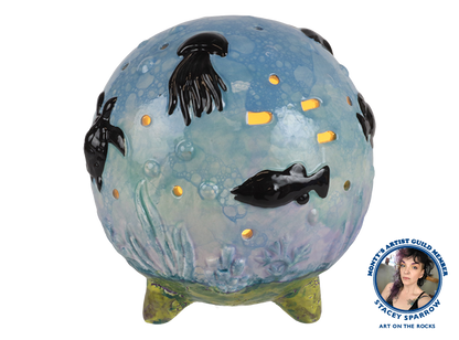 Bisque Under The Sea Luminary (Case of 1)