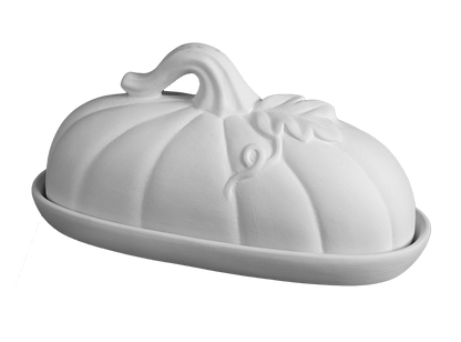 Bisque Harvest Butter Dish (Case of 4)