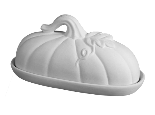 Bisque Harvest Butter Dish (Case of 4)