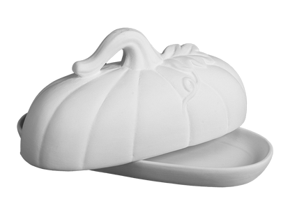 Bisque Harvest Butter Dish (Case of 4)