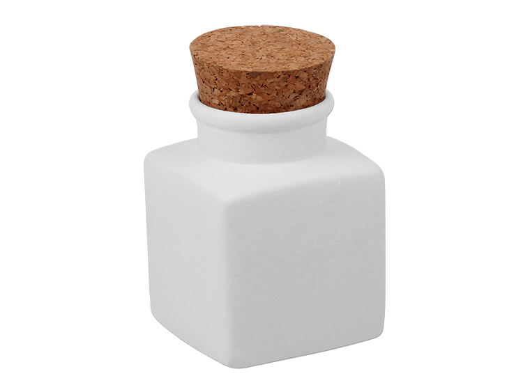 Bisque Cork Top Canister (Case of 6)