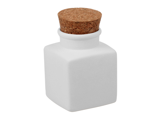 Bisque Cork Top Canister (Case of 6)