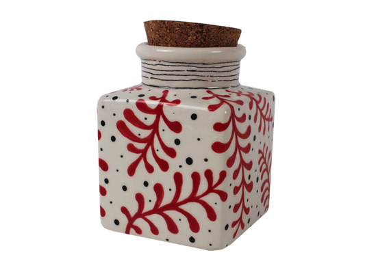 Bisque Cork Top Canister (Case of 6)