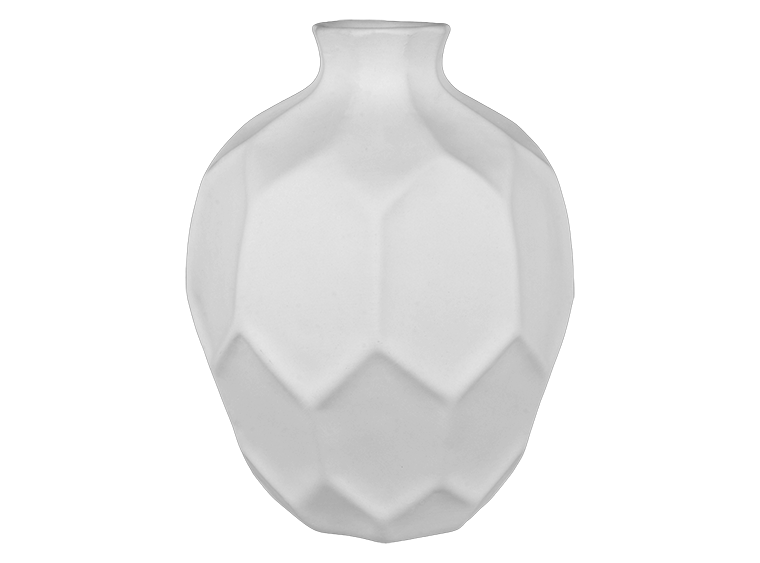 Bisque Kaleidoscope Vase (Case of 2)