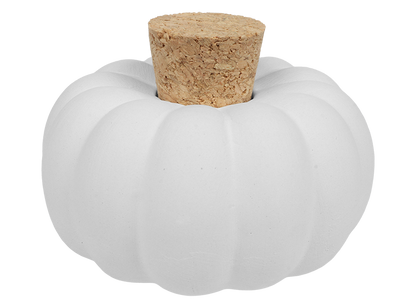 Bisque Squatty Gourd Jar (Case of 12)