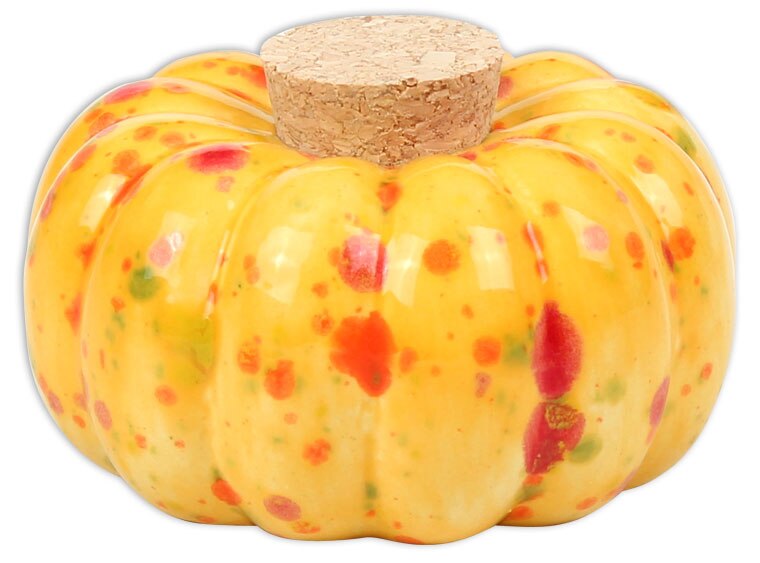 Bisque Squatty Gourd Jar (Case of 12)