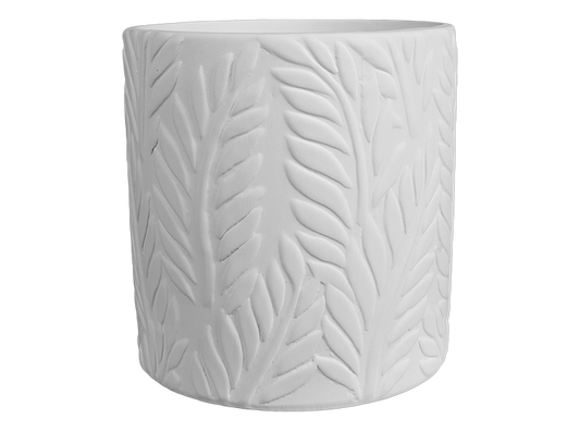 Bisque Tropical Fern Planter (Case of 4)