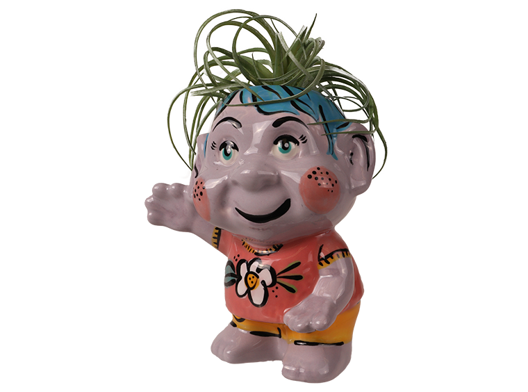Bisque Troll Planter (Case of 4)