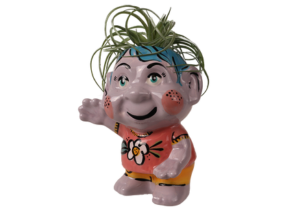 Bisque Troll Planter (Case of 4)