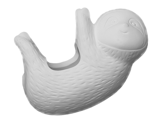Bisque Papa Sloth Hanging Planter (Case of 4)