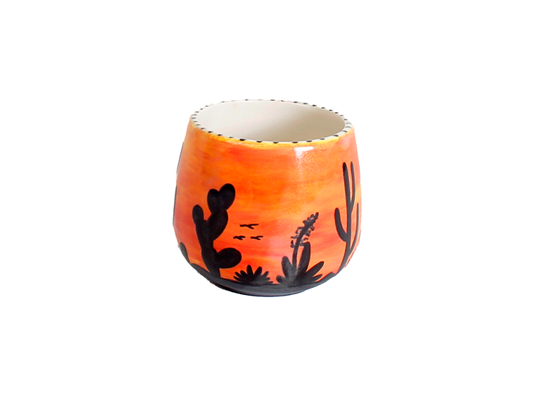 Bisque Modern Planter (Case of 6)