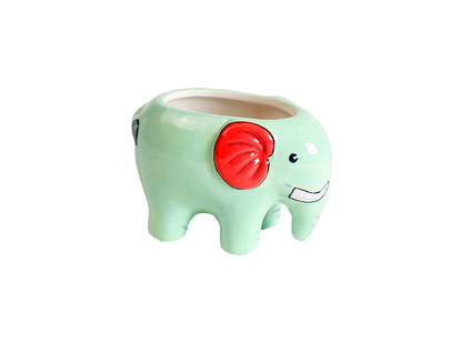 Bisque Elephant Planter (Case of 12)