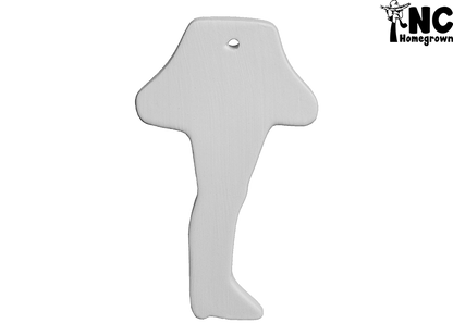 Bisque Leg Lamp Ornament (Case of 12)