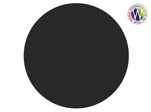 Black Sheet Glass - 10 In Circle - Pack Of 3 (Case of 3)