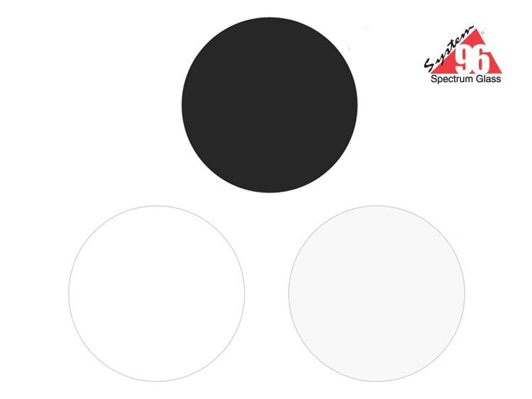10" Glass Circle Assortment Pack - Pack Of 3 (Case of 3)