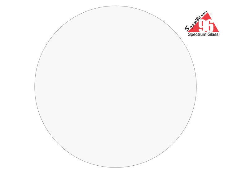 Clear Glass Circle 6" - Pack Of 3 (Case of 3)