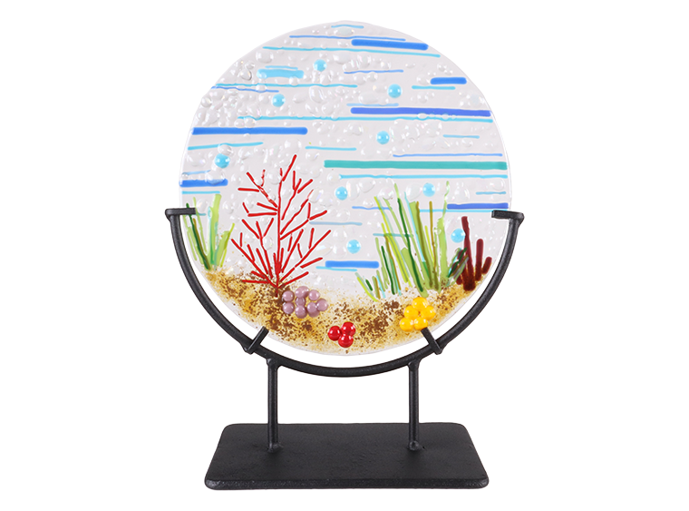 Clear Glass Circle 8" - Pack Of 3 (Case of 3)