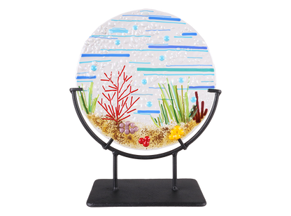 Clear Glass Circle 8" - Pack Of 3 (Case of 3)