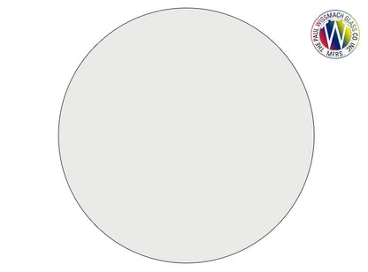 Clear Sheet Glass - 8 In Circle - Pack Of 3 (Case of 3)
