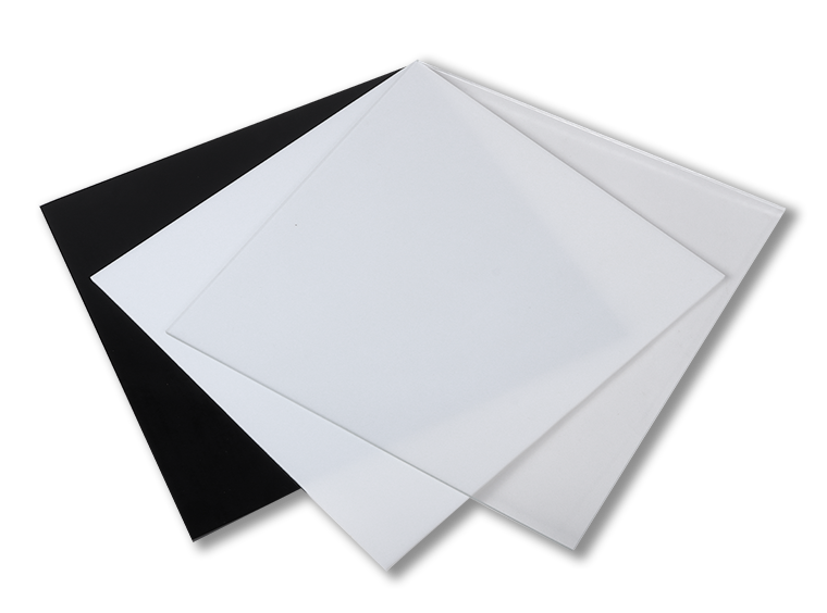 10" Black, White, And Clear Assortment - 3 Pack (Case of 3)