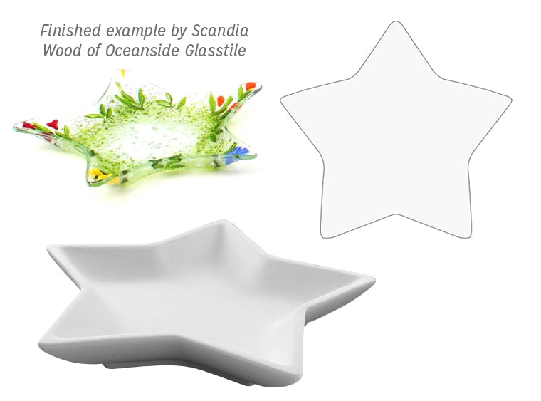 Clear Glass Star Fusing Kit (Case of 1)