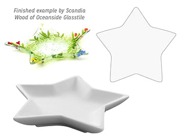 Clear Glass Star Fusing Kit (Case of 1)