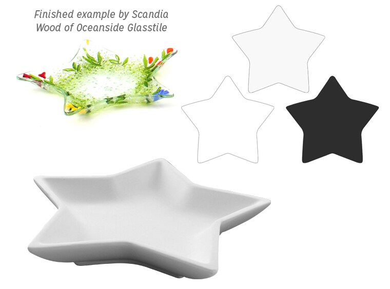 Assortment Glass Star Fusing Kit (Case of 1)