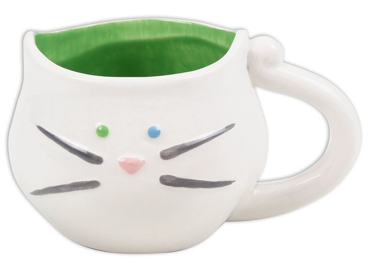 Bisque Cat Mug (Case of 6)