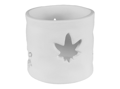 Bisque Chill Leaf Lantern (Case of 4)
