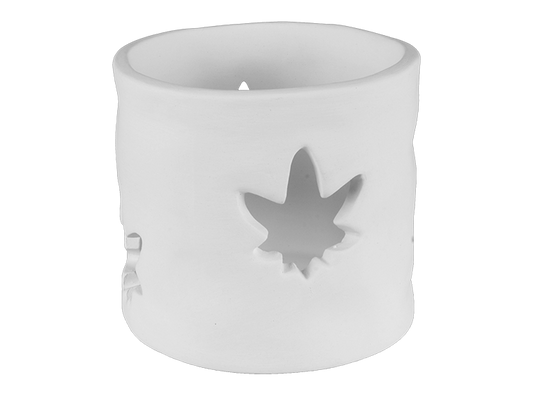 Bisque Chill Leaf Lantern (Case of 4)