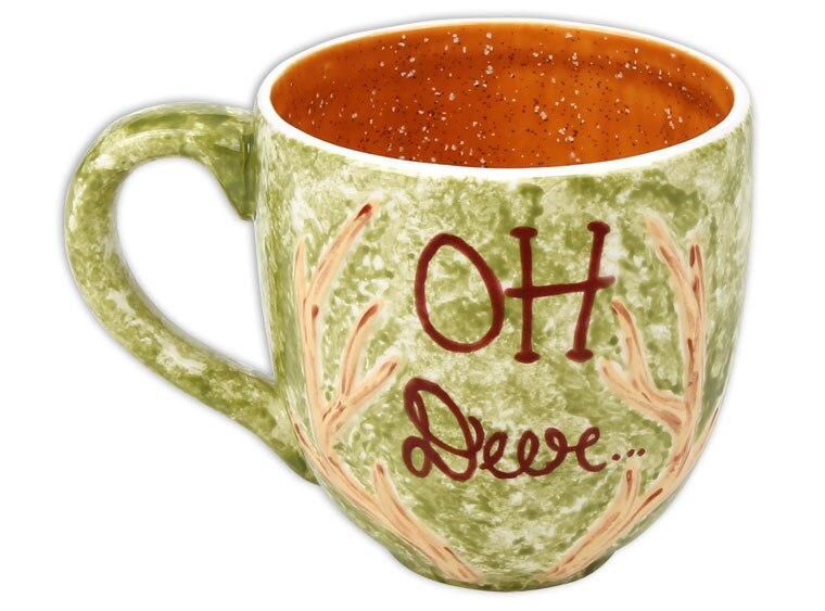 Bisque Antler Mug (Case of 6)