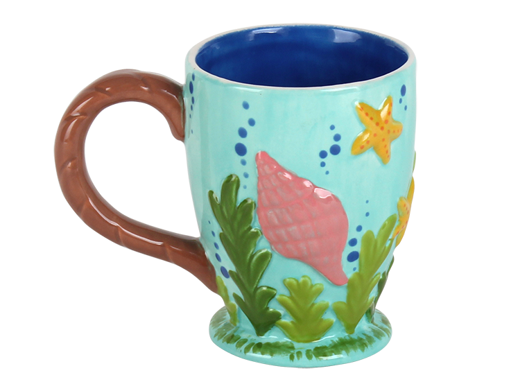 Bisque Under The Sea Mug (Case of 6)