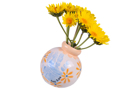 Bisque Tilted Ball Vase (Case of 6)