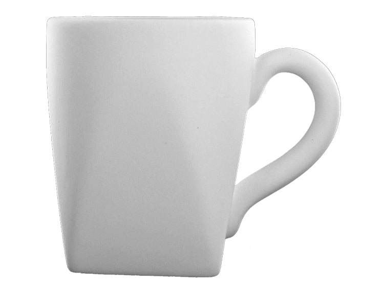 Bisque Square Mug (Case of 6)