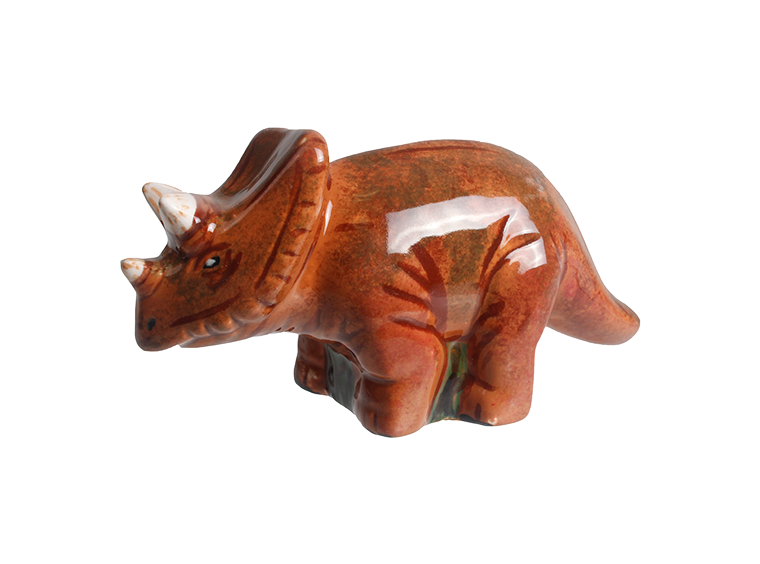 Bisque Trixie Triceratops (Case of 12)