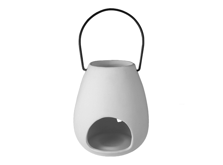 Bisque Hootiful Hanging Lantern (Case of 2)