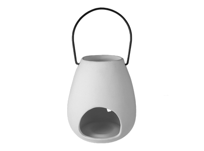 Bisque Hootiful Hanging Lantern (Case of 2)