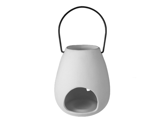 Bisque Hootiful Hanging Lantern (Case of 2)