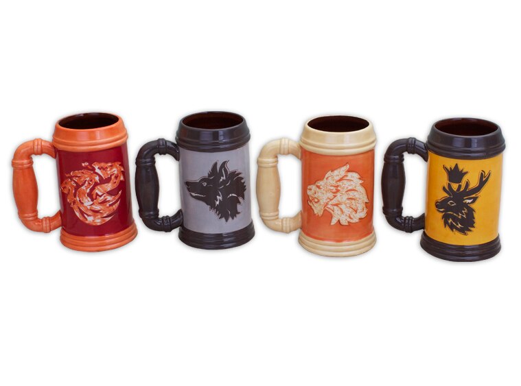 Bisque Beer Stein (Case of 2)