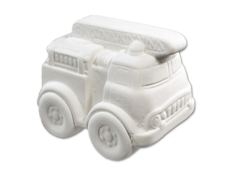 Bisque Fire Truck Mighty Tot (Case of 12)