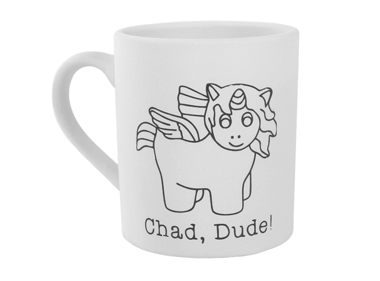 Bisque Chad, Dude! Mug (Case of 12)
