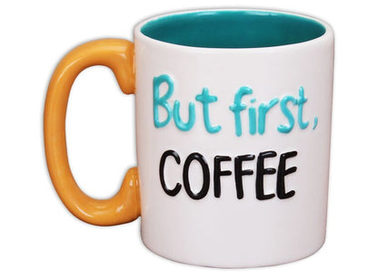 Bisque But First, Coffee Mug (Case of 6)