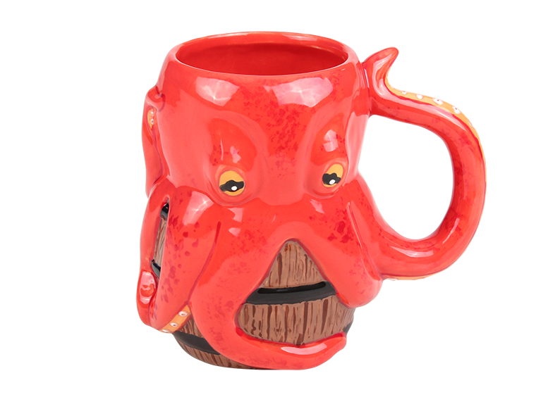 Bisque Davy Jones' Locker Stein (Case of 4)